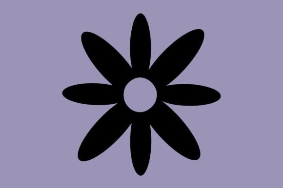 Daisy Floral Clip Art Svg for Graphics and Illustrations