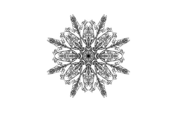 Decoration Mandala Graphics Floral for Digital Sellers