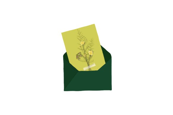 Floral Letter and Envelope Design: A Graphics & Illustrations Review