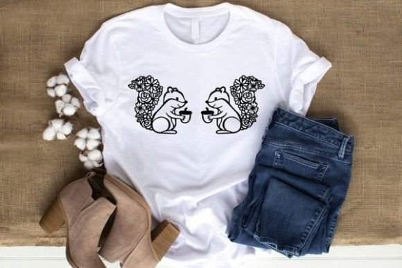 Floral Squirrel Graphics: A Review for Illustrations & Branding
