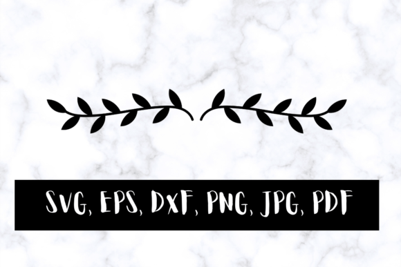 Floral Text Divider: Elegant Graphics for Handmade Projects