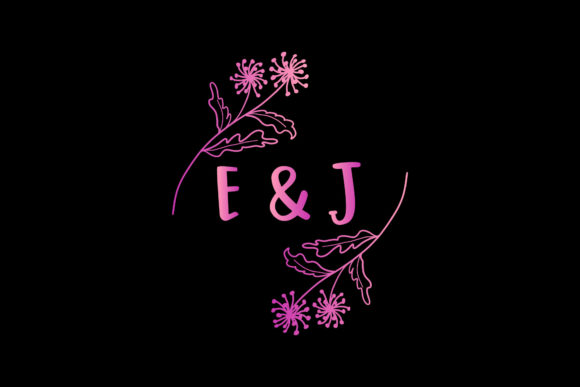 Monograms Luxury Floral Elegant: A Designer's Take on Graphics and Freebies